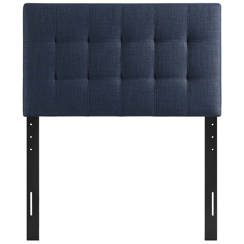 Lily Upholstered Fabric Twin Headboard