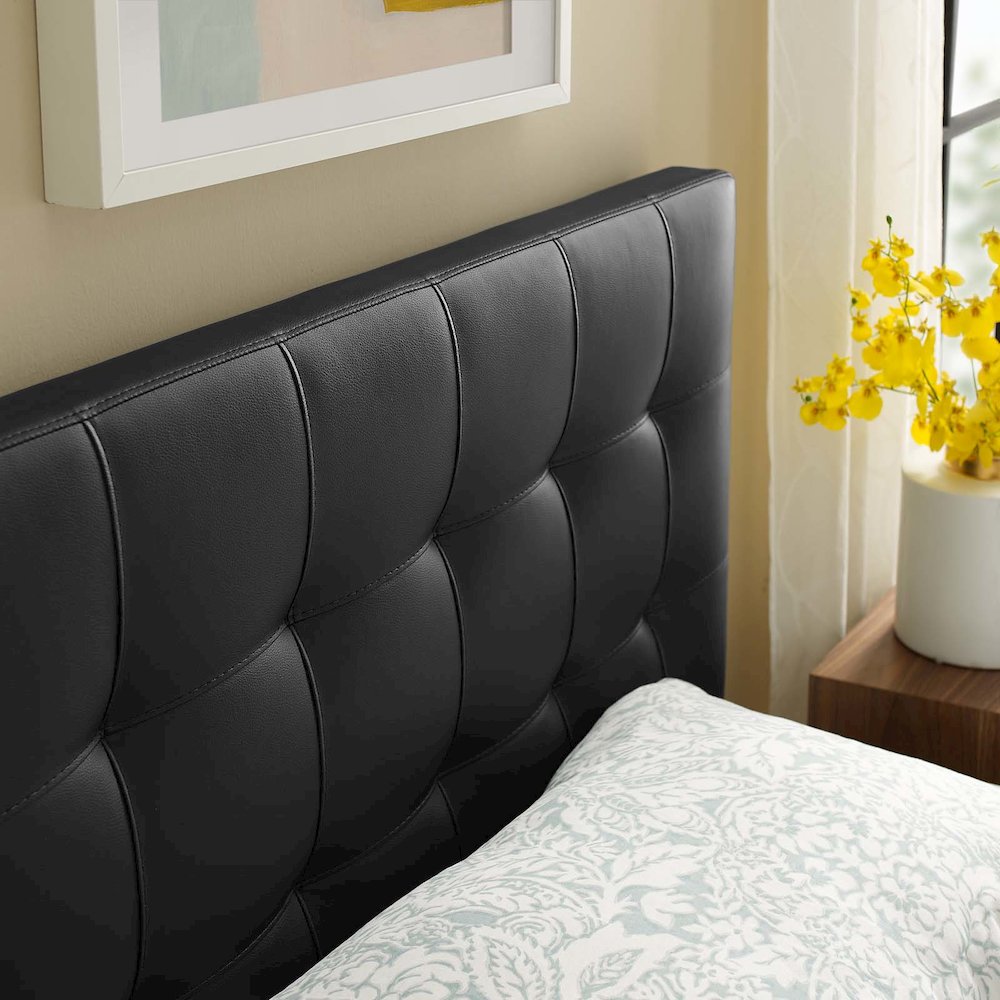 Lily Upholstered Vinyl Twin Headboard