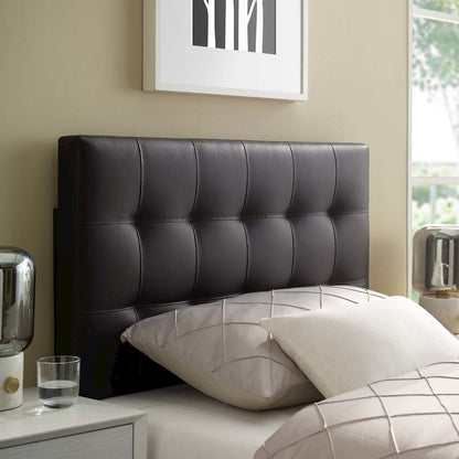 Lily Upholstered Vinyl Twin Headboard