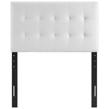 Lily Upholstered Vinyl Twin Headboard