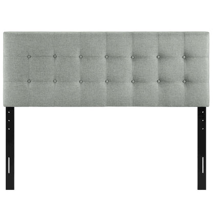 Emily Upholstered Fabric Queen Headboard