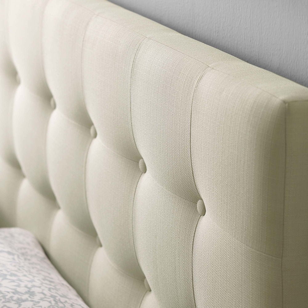 Emily Upholstered Fabric King Headboard