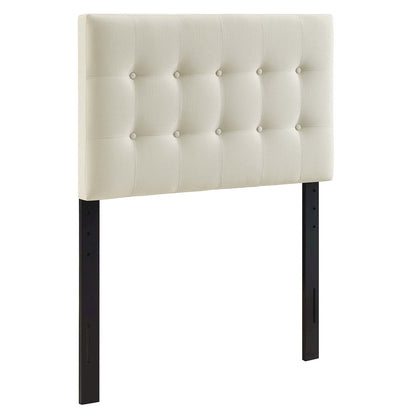 Emily Upholstered Fabric Twin Headboard