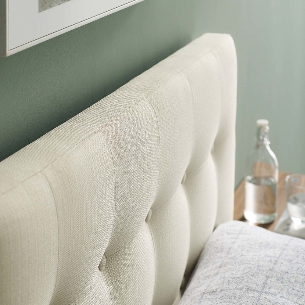 Emily Upholstered Fabric Twin Headboard