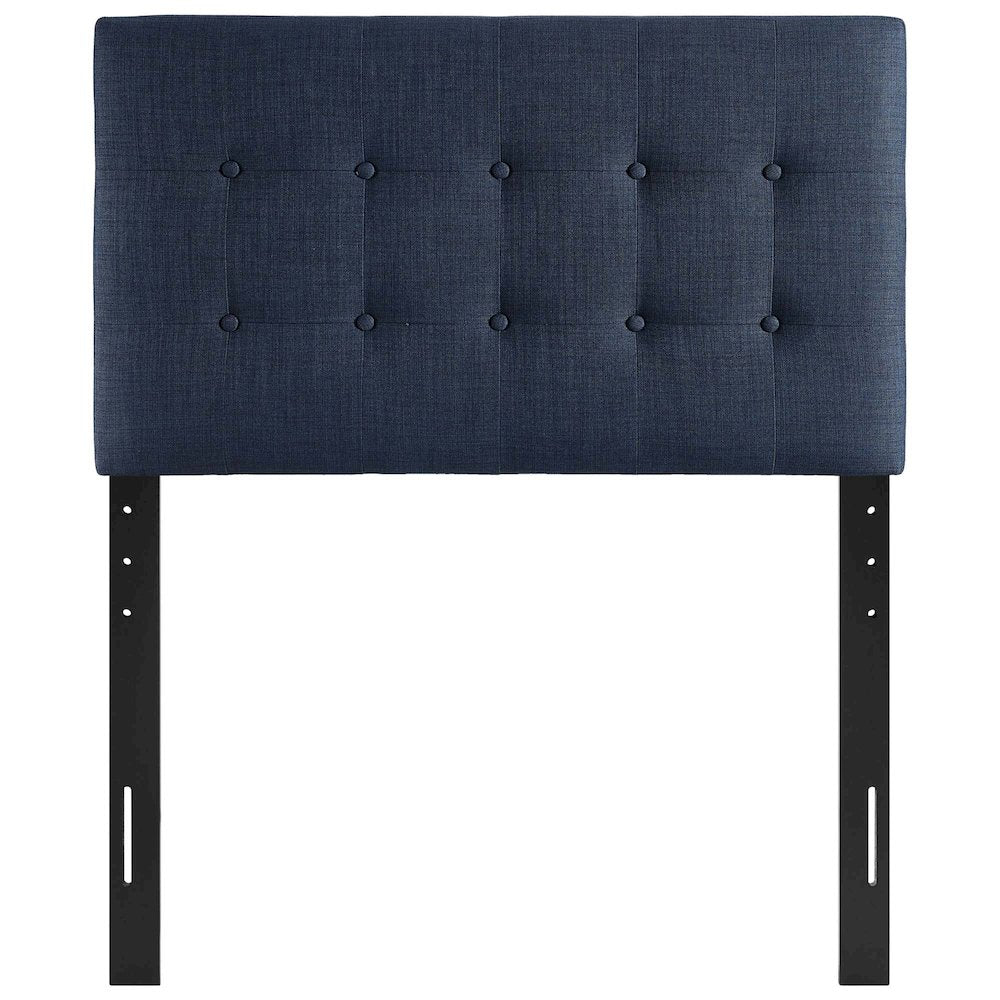 Emily Upholstered Fabric Twin Headboard