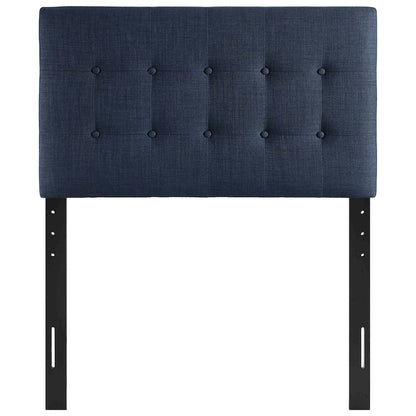Emily Upholstered Fabric Twin Headboard