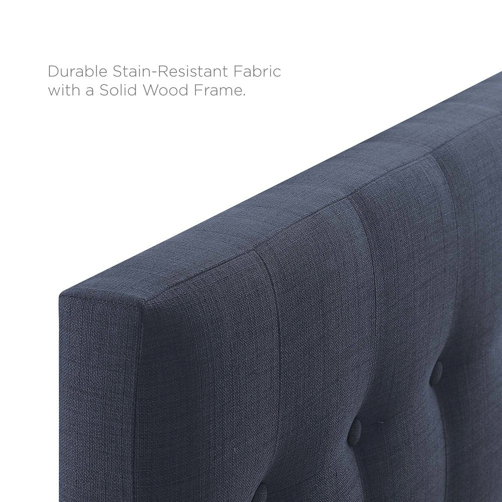 Emily Upholstered Fabric Twin Headboard