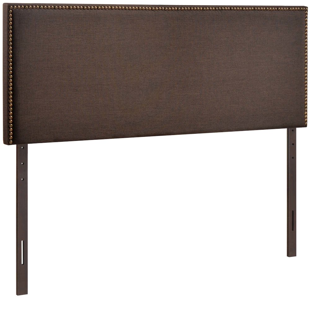 Region Nailhead Upholstered Queen Headboard