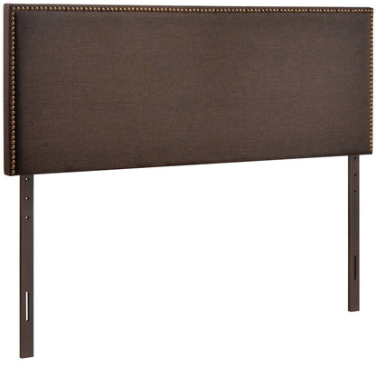 Region Nailhead Upholstered Queen Headboard