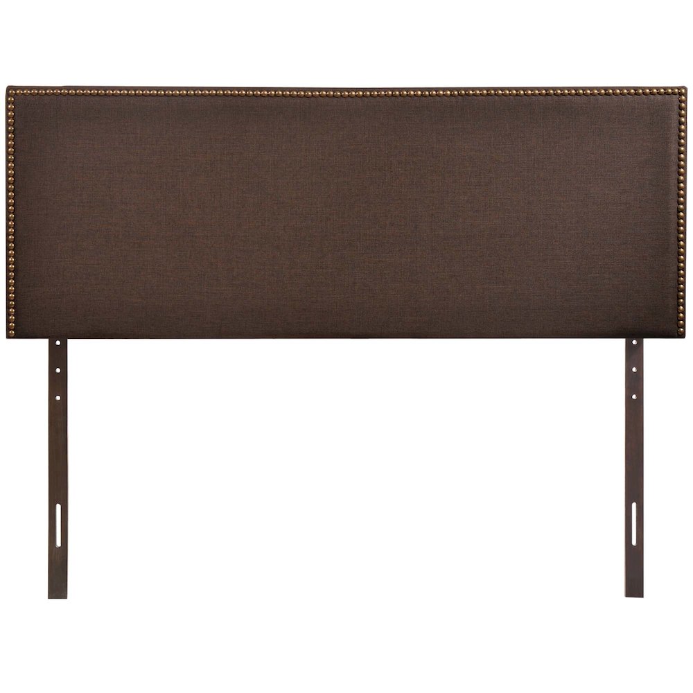 Region Nailhead Upholstered Queen Headboard