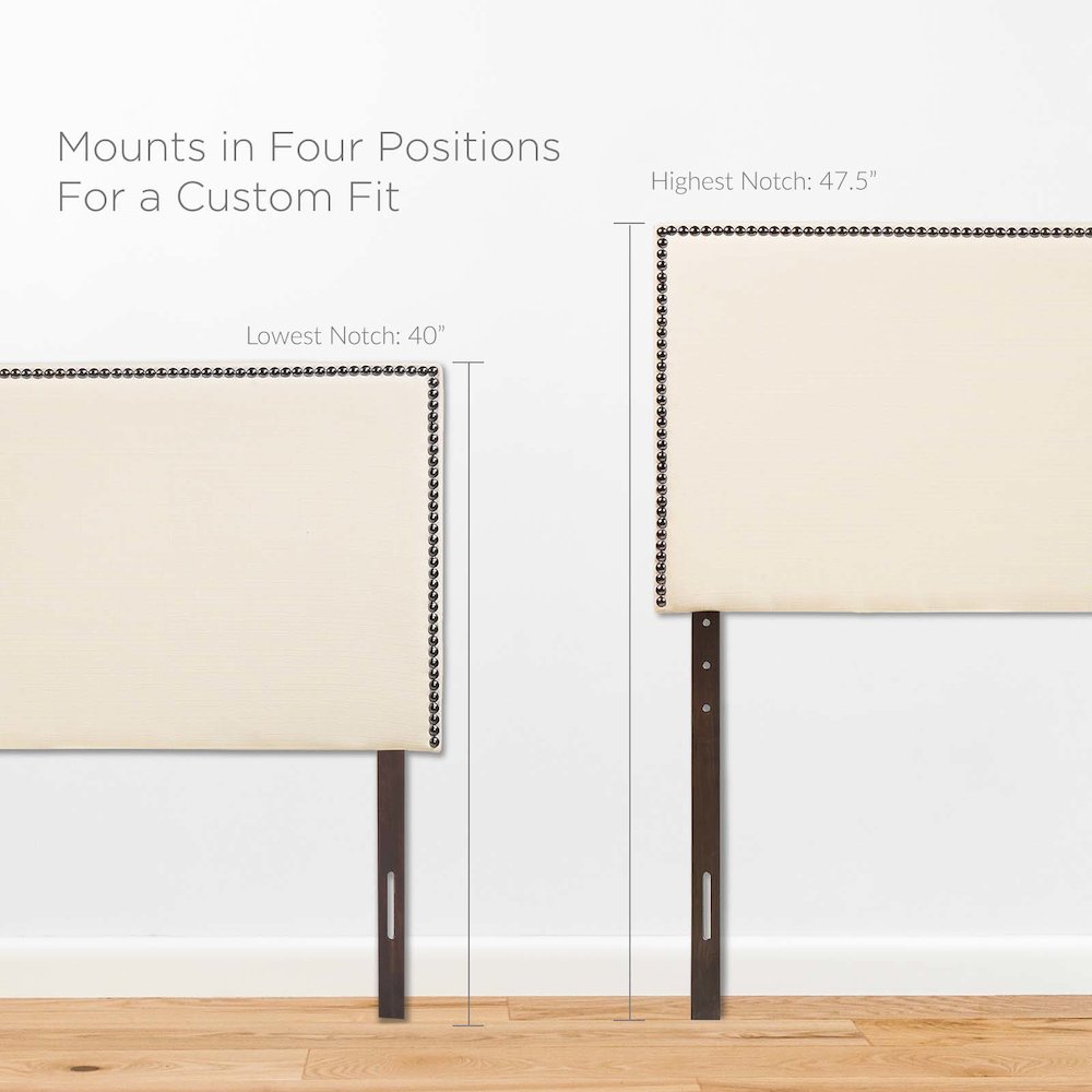 Region Nailhead Upholstered Full Headboard