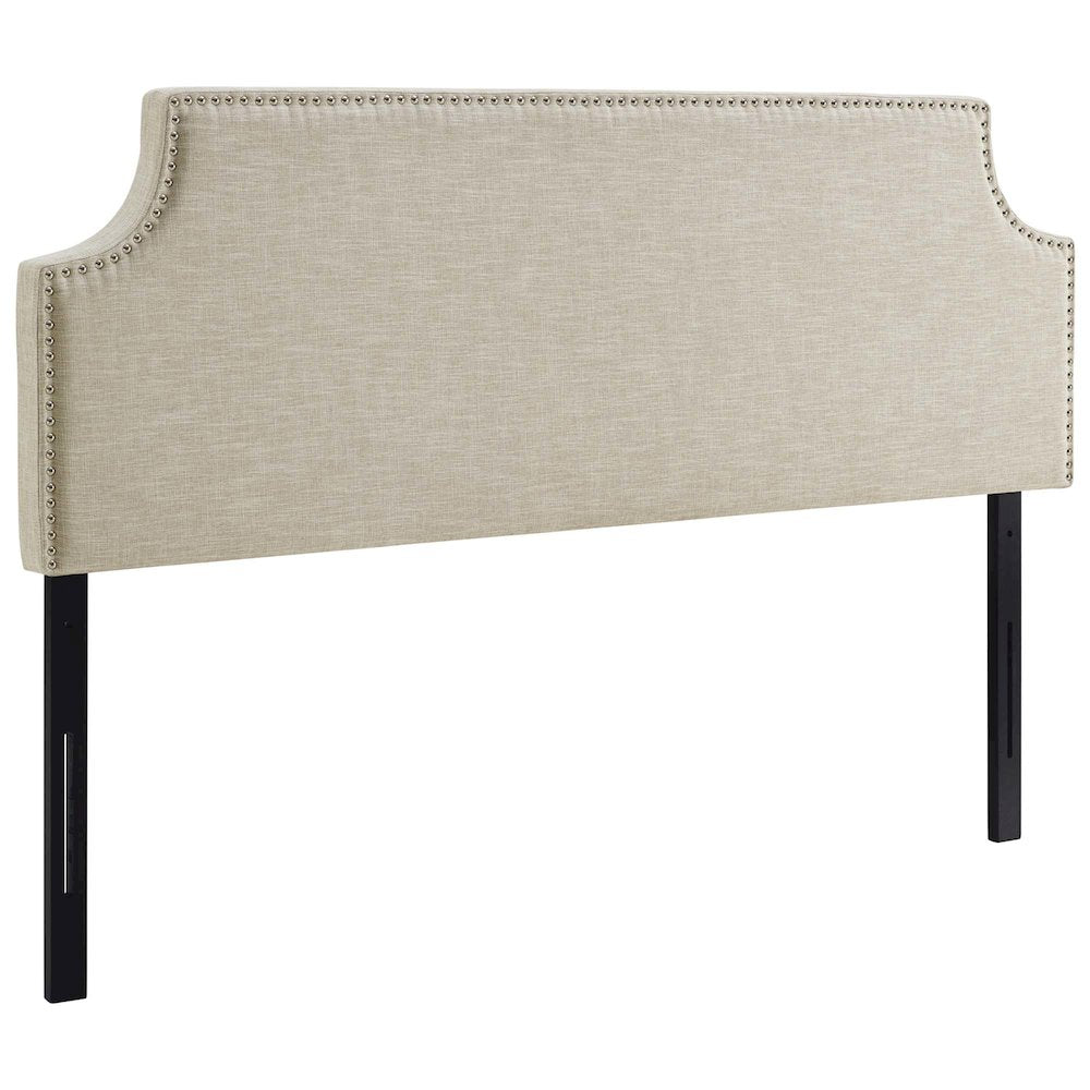 Laura Upholstered Fabric Queen Headboard