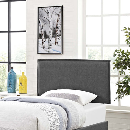 Camille Upholstered Fabric Twin Headboard