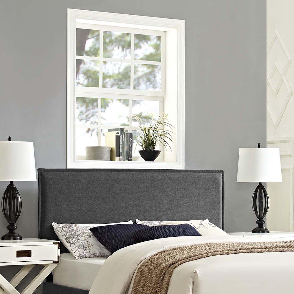 Camille Upholstered Fabric Full Headboard