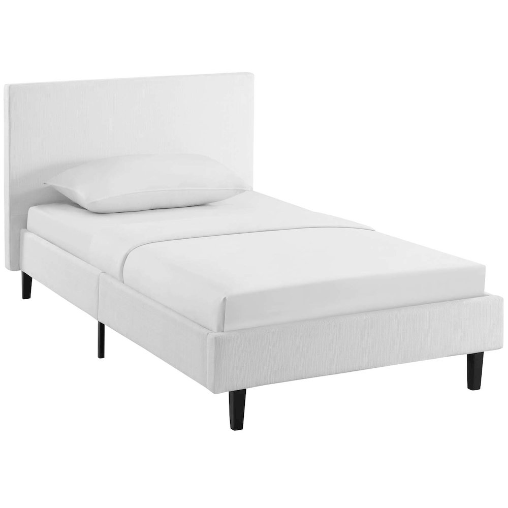 Anya Fabric Twin Bed