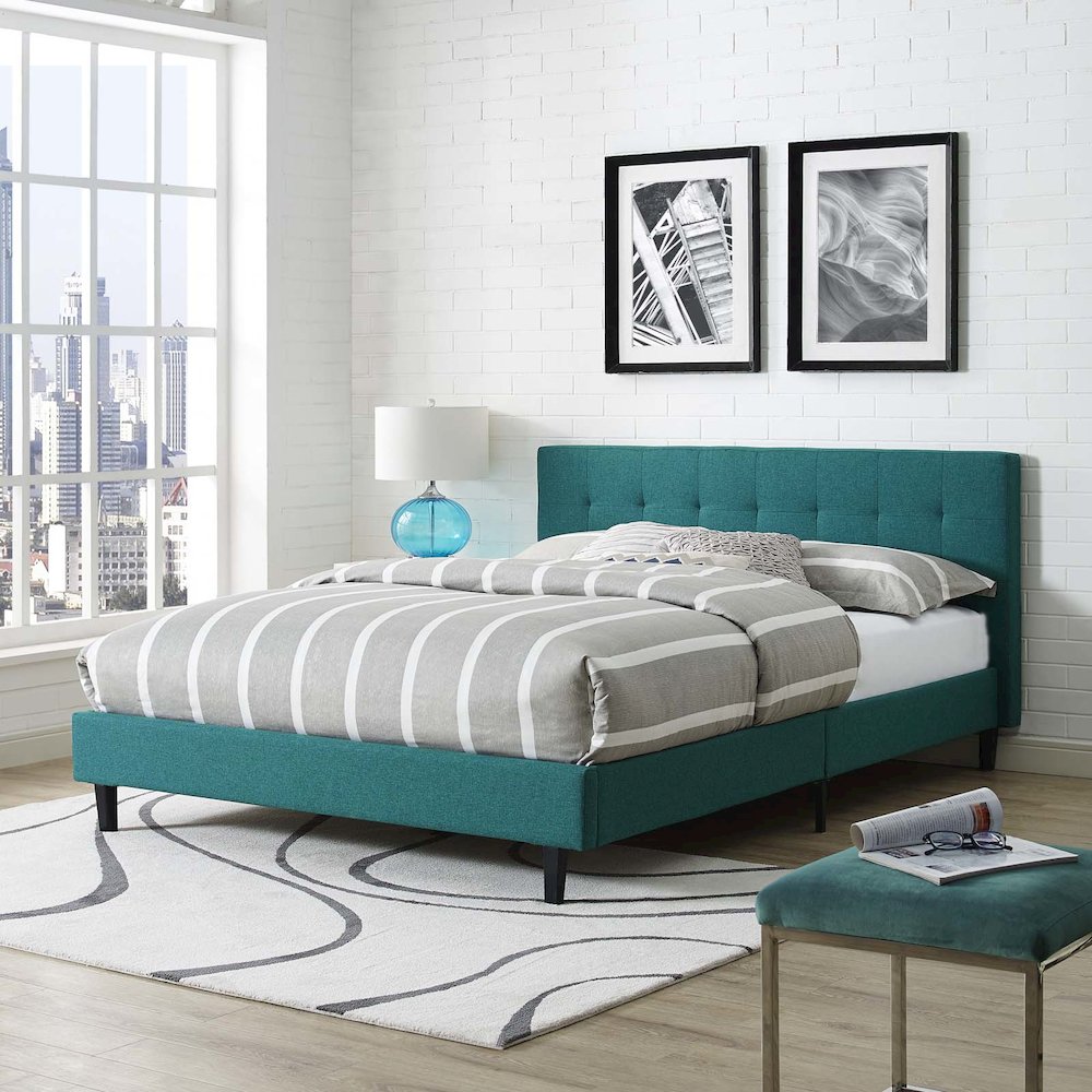 Linnea Fabric Queen Bed