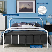 Maisie Stainless Steel Queen Bed Frame