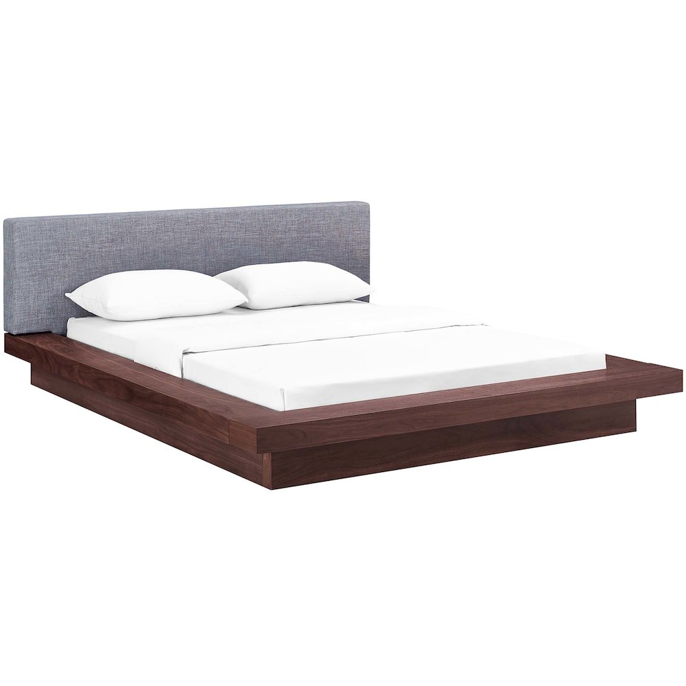 Freja Fabric Queen Platform Bed