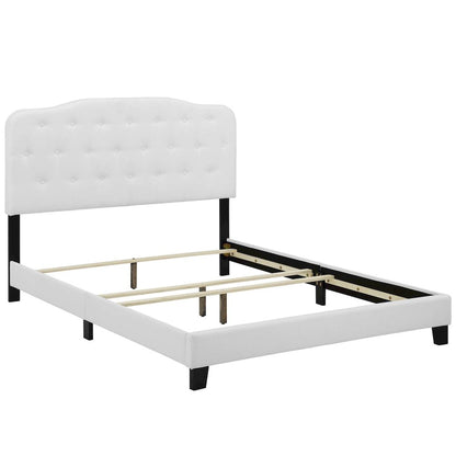 Amelia Upholstered Fabric Queen Bed