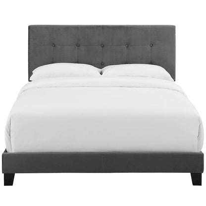 Amira Performance Velvet Full Bed