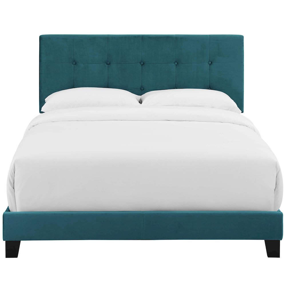 Amira Performance Velvet Queen Bed