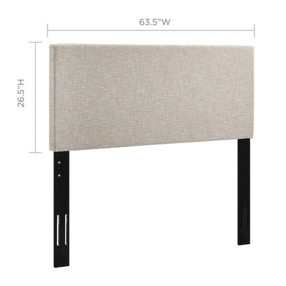 Taylor Upholstered Linen Fabric Full / Queen Headboard