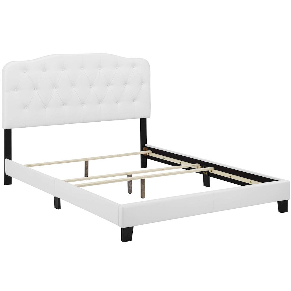 Amelia Faux Leather Full Bed