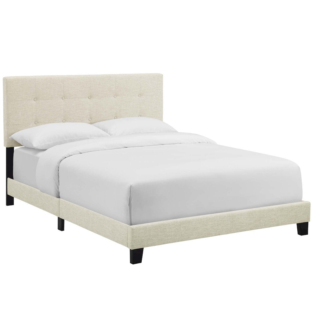 Amira Upholstered Fabric Full Bed