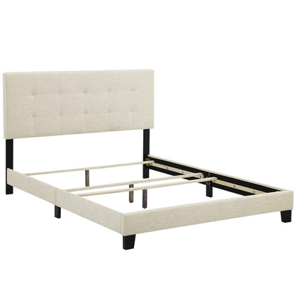Amira Upholstered Fabric King Bed