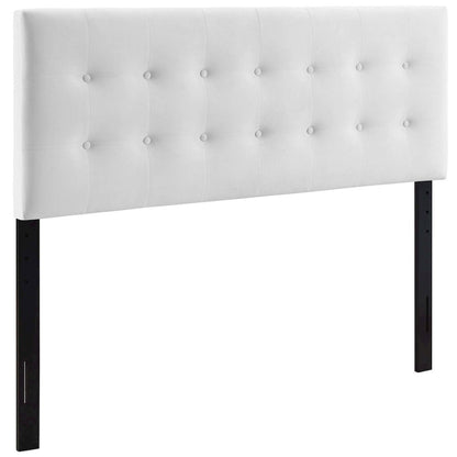 Emily Biscuit Tufted Performance Velvet Full Headboard