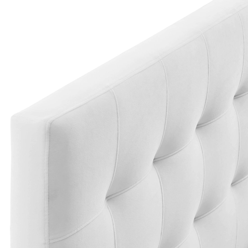 Lily Biscuit Tufted Performance Velvet Queen Headboard