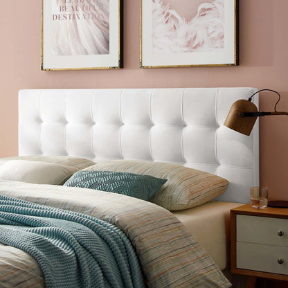 Lily Biscuit Tufted Performance Velvet Queen Headboard