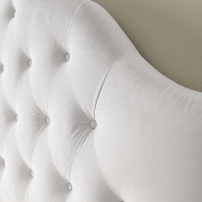 Sovereign Diamond Tufted Performance Velvet Queen Headboard