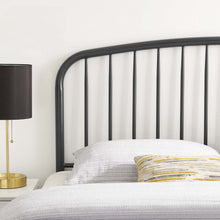 Nova Metal Full Headboard - Gray