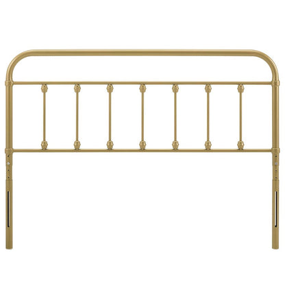 Sage Metal King Headboard