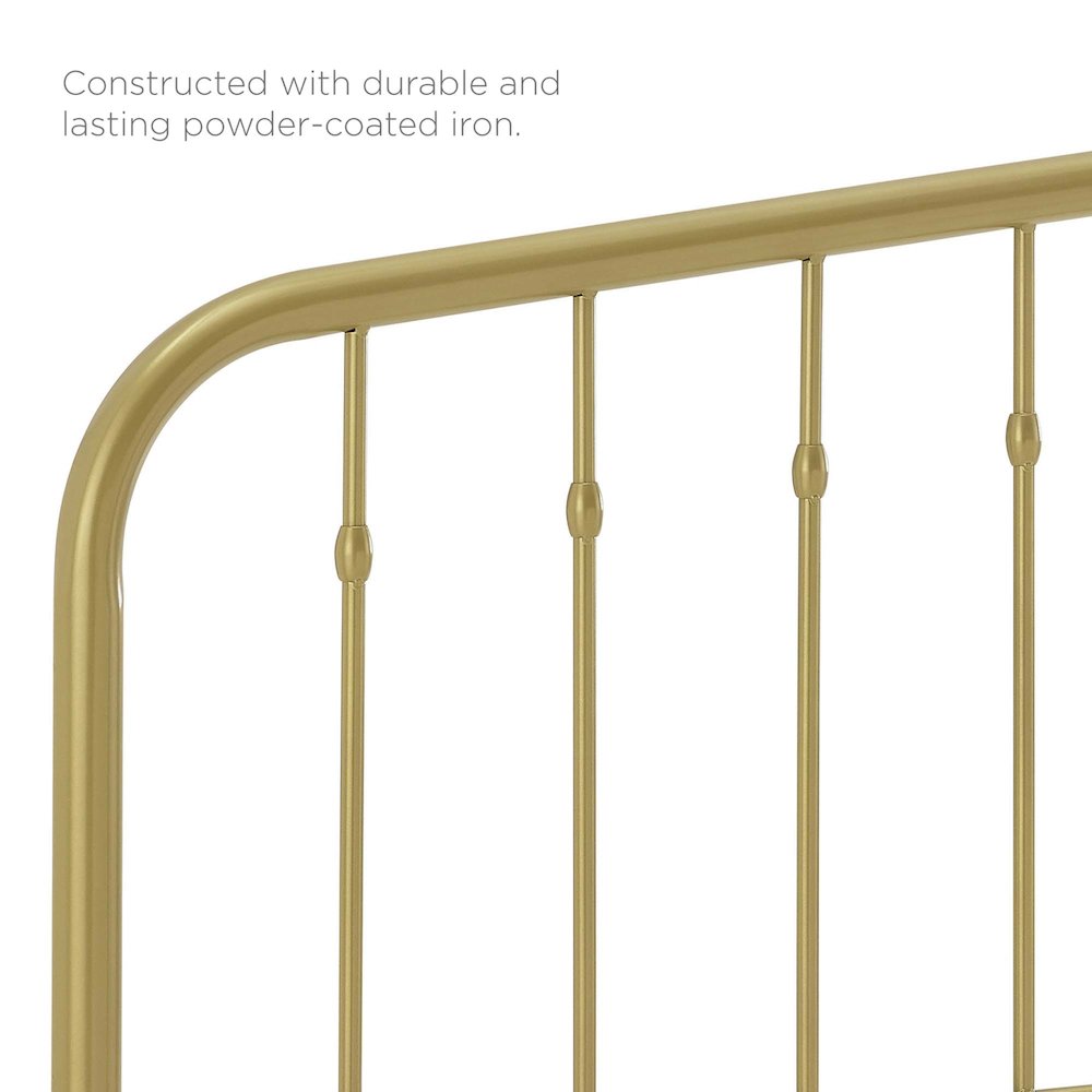 Lennon Metal Twin Headboard