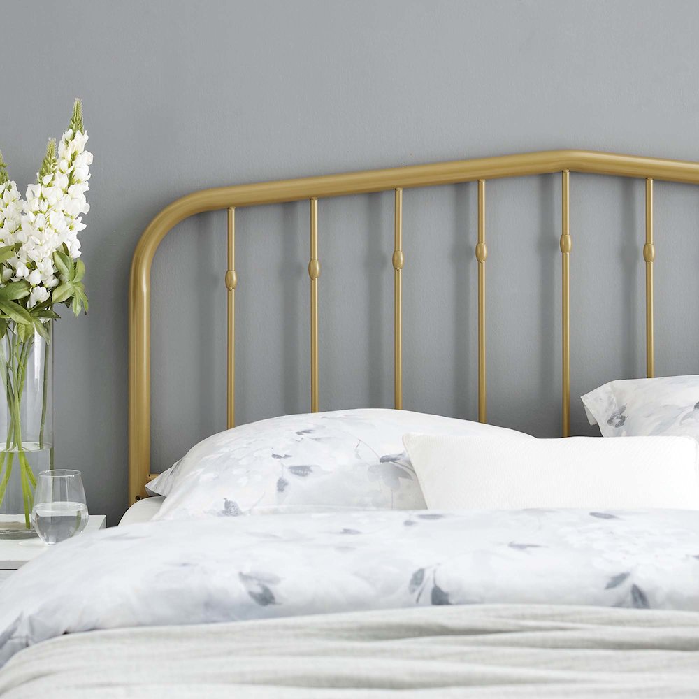Lennon Metal Twin Headboard