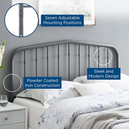 Lennon Metal Twin Headboard