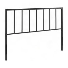 Metal Queen Headboard Only, Freestanding Metal, Black