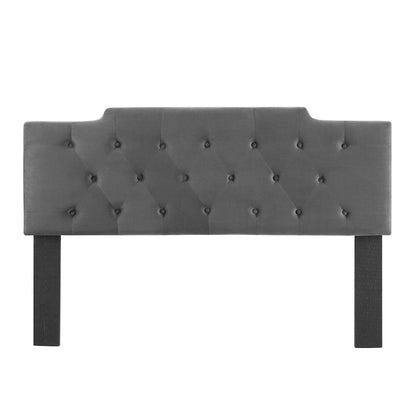 Juliet Tufted Performance Velvet Full/Queen Headboard