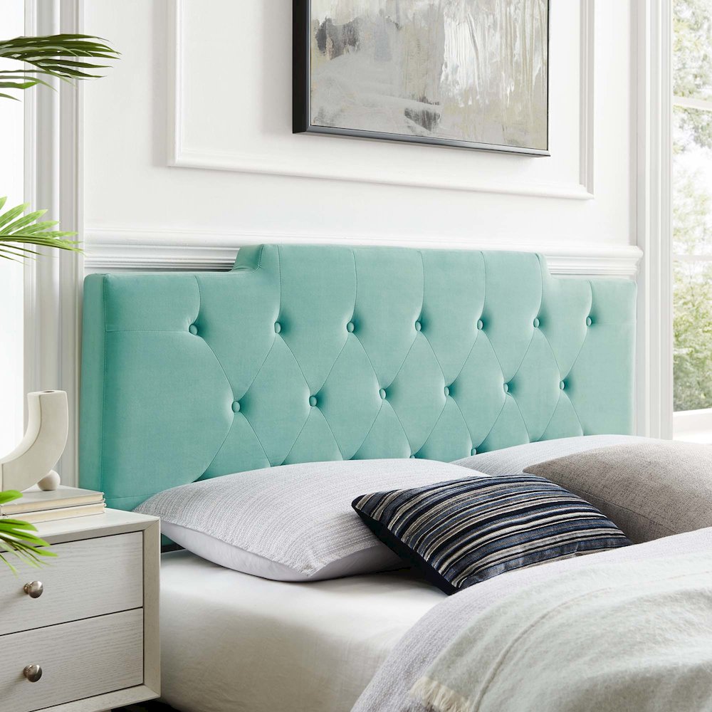 Juliet Tufted Performance Velvet King/California King Headboard
