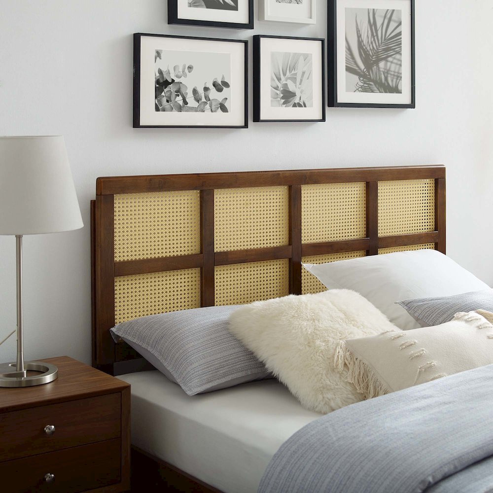 Luana Cane Full Headboard