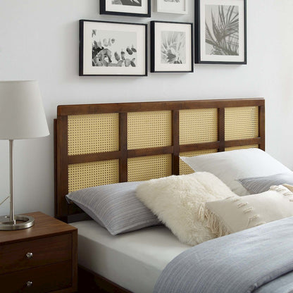 Luana Cane Full Headboard