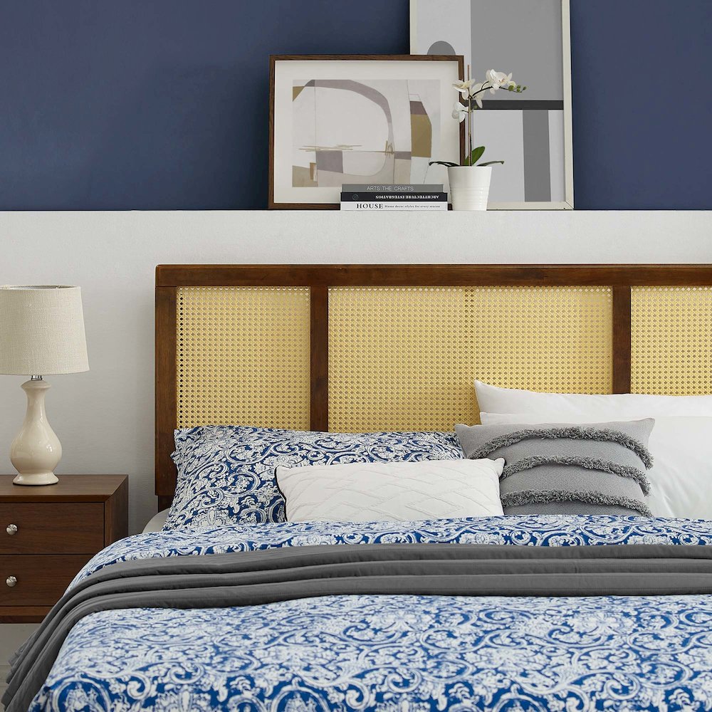 Delmare Cane King Headboard