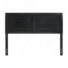 Industrial-Style Wood Twin Headboard, Twin XL Dorm Bed Compatible, Black