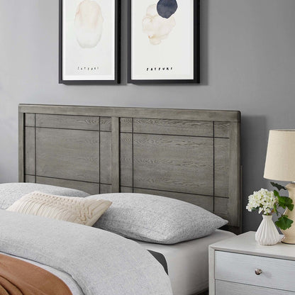 Archie Wood King Headboard