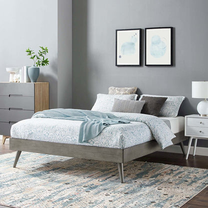 Margo Wood Queen Platform Bed Frame