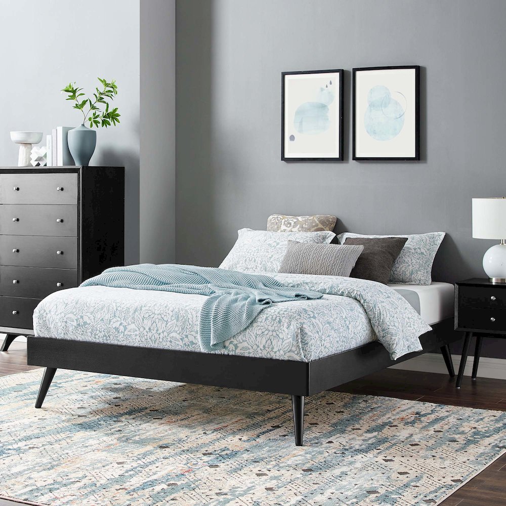 Margo Wood King Platform Bed Frame