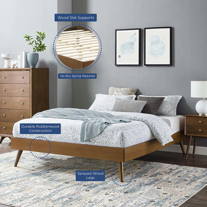 Margo Wood King Platform Bed Frame