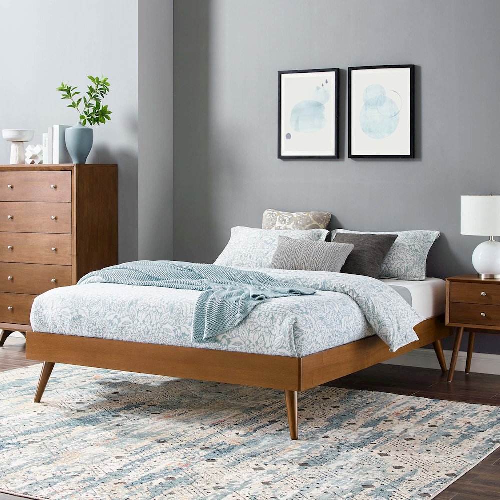 Margo Wood King Platform Bed Frame